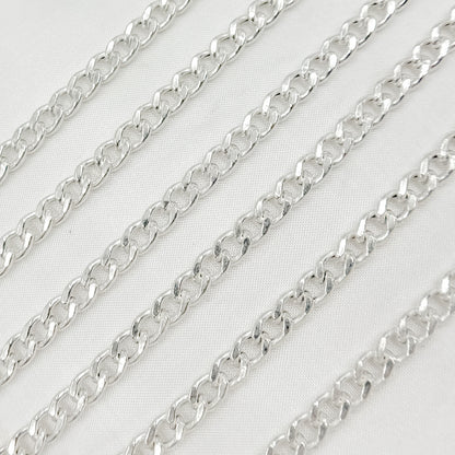 Sterling Silver Curb Chain