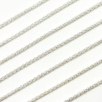 Load image into Gallery viewer, 925 Sterling Silver Wheat Chain
