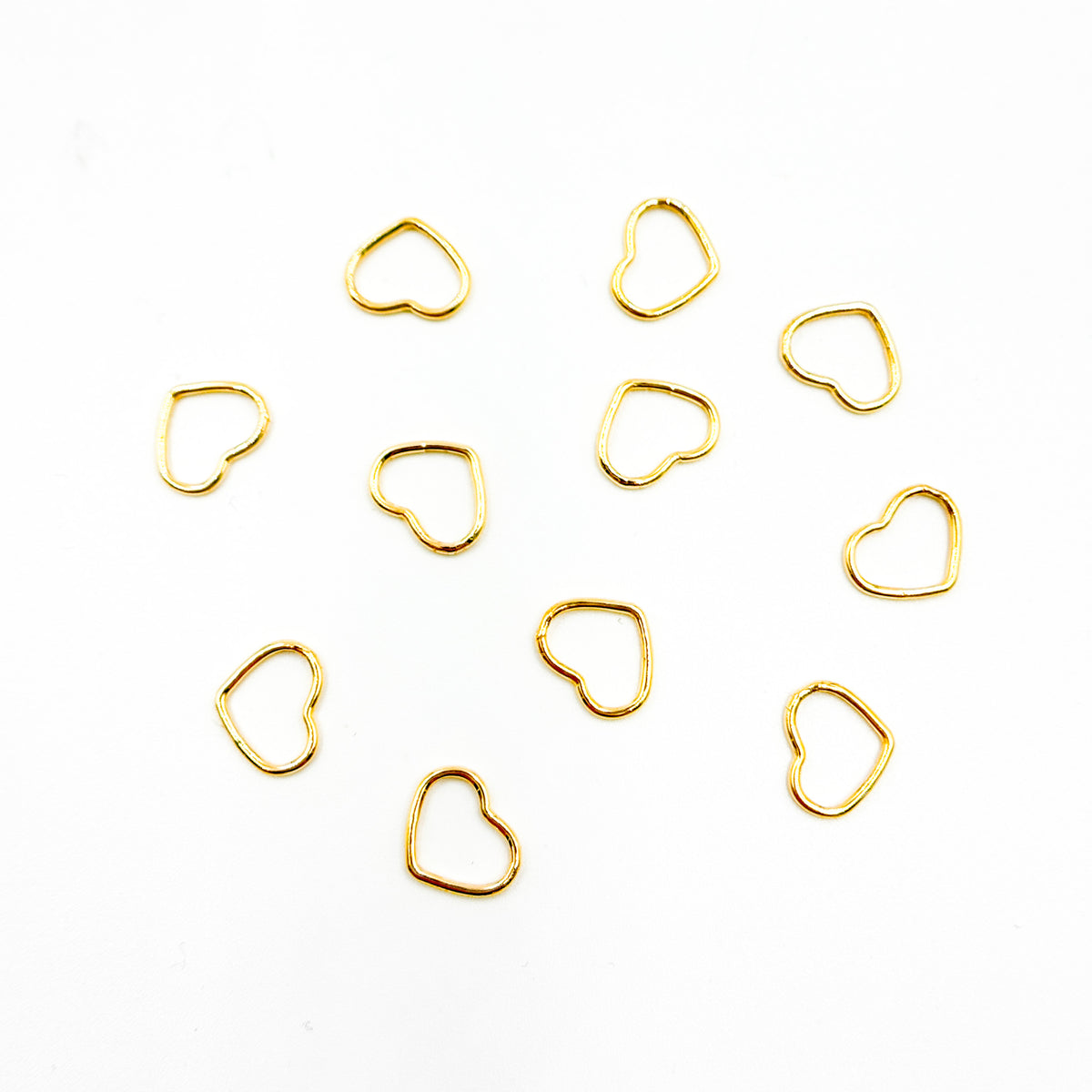 V290MGF. 14k Gold Filled Heart Charm