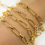 Load image into Gallery viewer, V166GP. Gold Plated 925 Sterling Silver Paperclip Chain