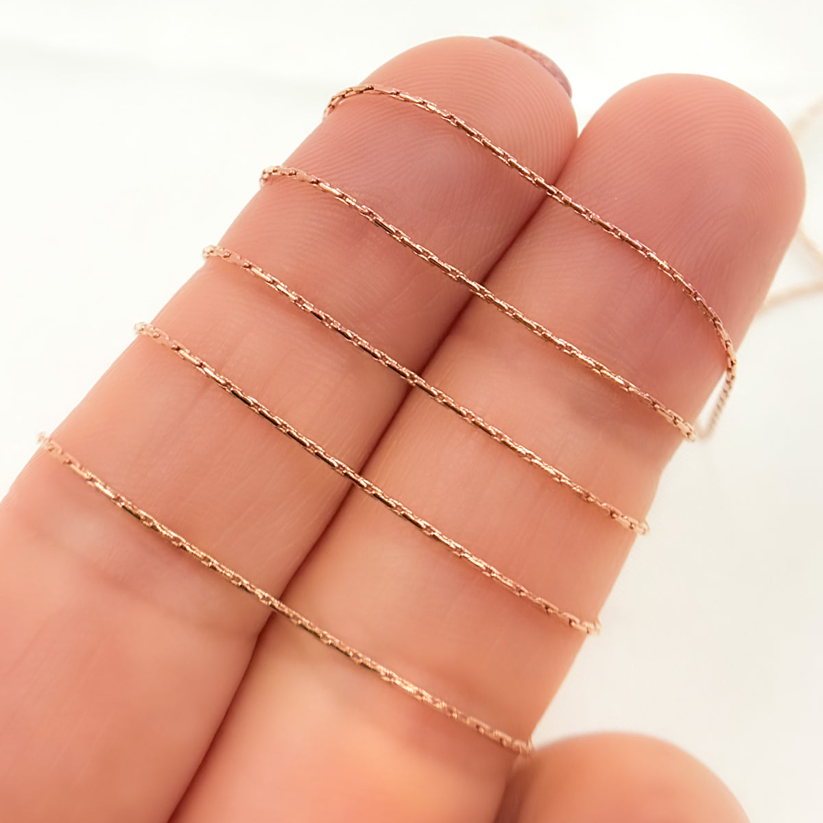 Rose Gold Filled Beading Chain