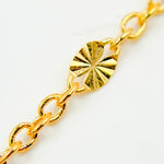 Load image into Gallery viewer, V302GF. 14k Gold Filled Cable and Diamond Cut Marina Link Chain