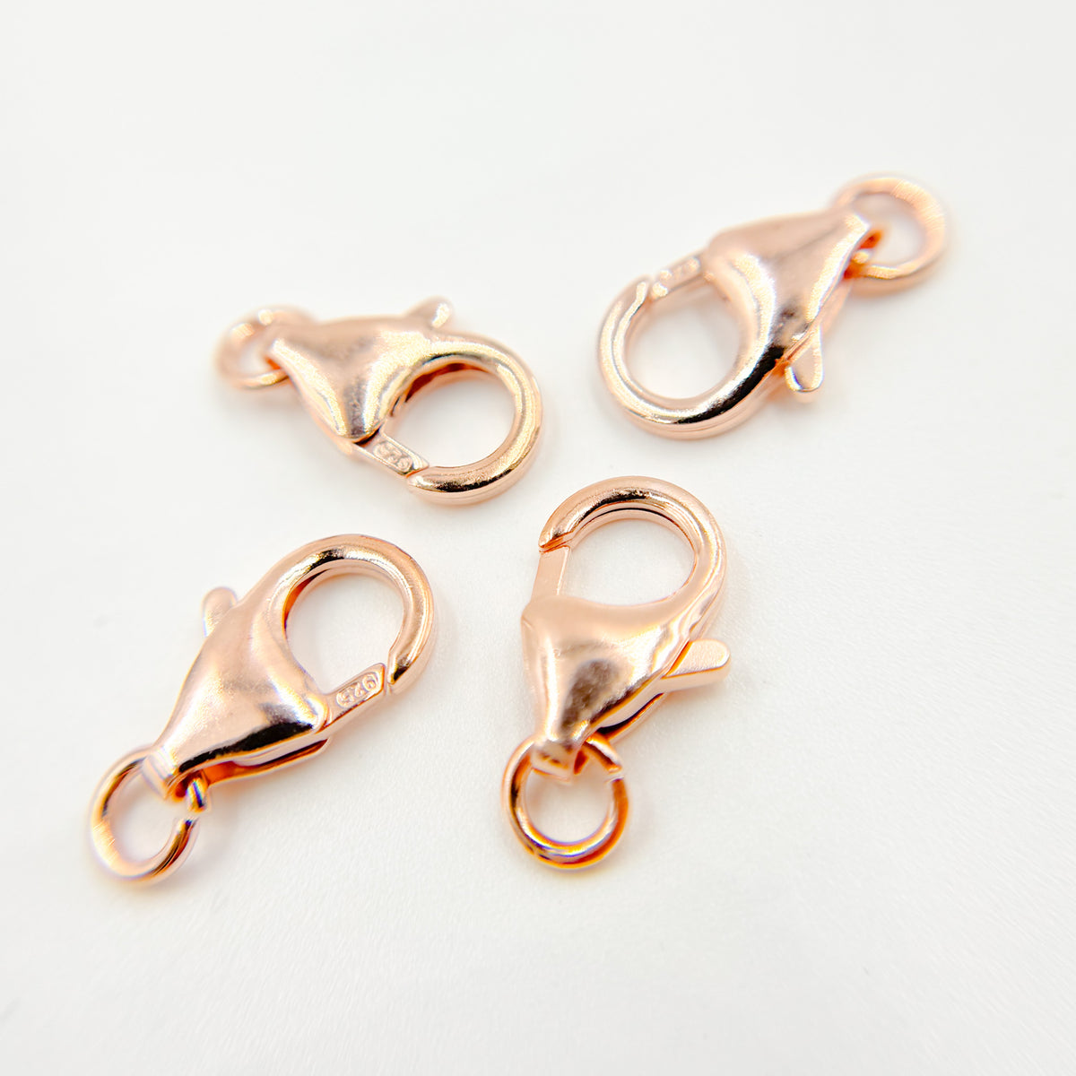 12mm Rose Gold Filled Trigger Clasp