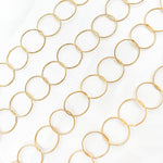 Load image into Gallery viewer, 756TWGF. 14K Gold Filled Twisted Round Link Chain
