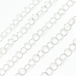 Load image into Gallery viewer, Sterling Silver Smooth Round Link Chain
