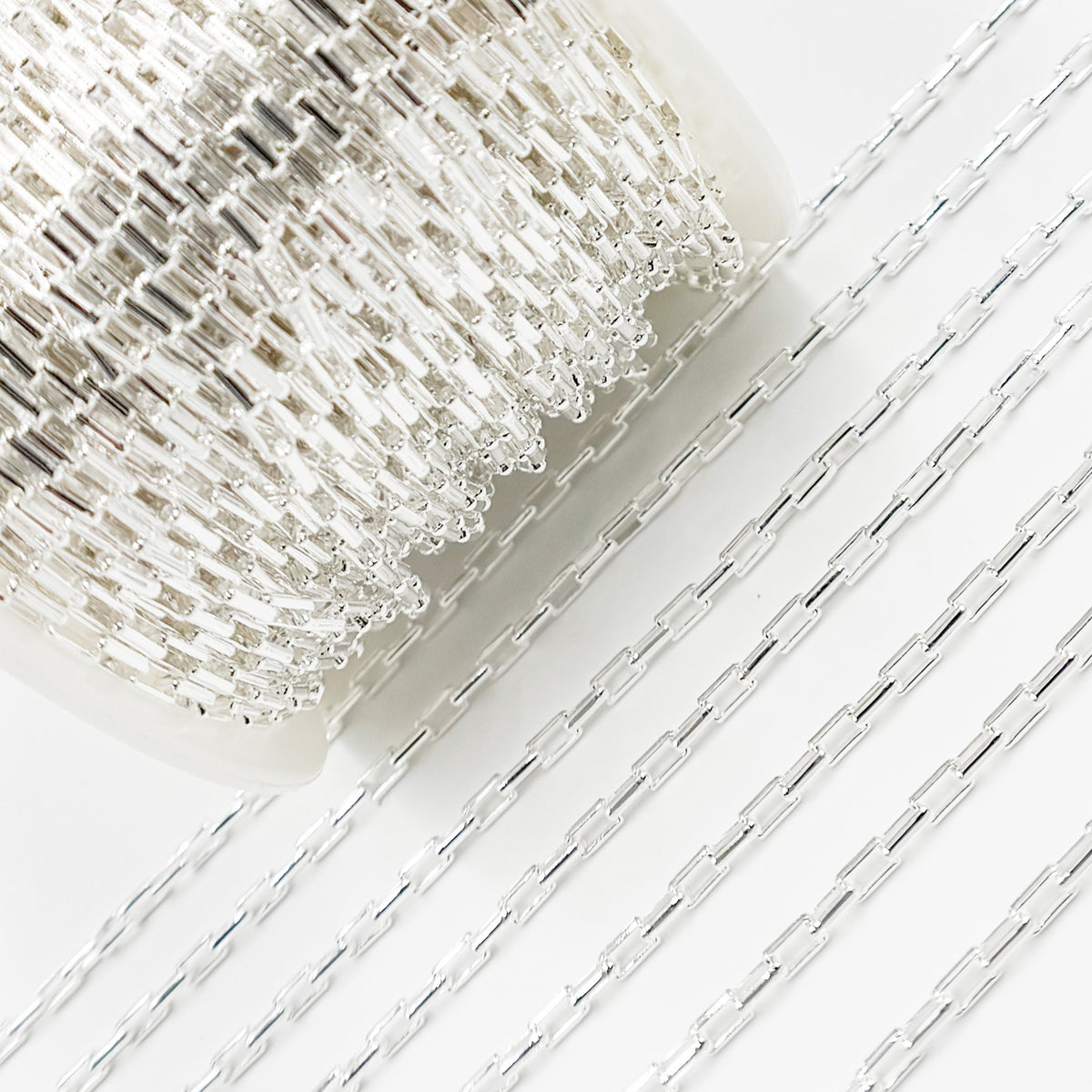 Sterling Silver Box Link Chain