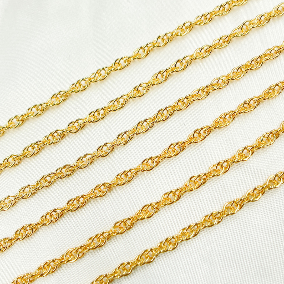 14k Gold Filled Rope Chain. 605GF