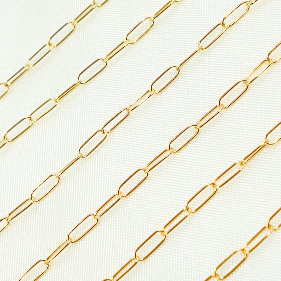 1606GF. 14k Gold Filled Smooth Paperclip