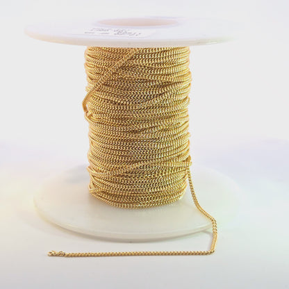 69GF. 14K Gold Filled Curb Chain