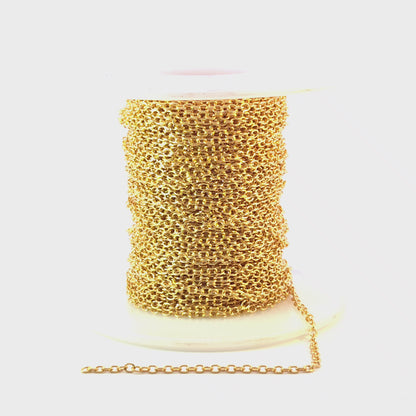 1916GF. 14K Gold Filled Cable Chain