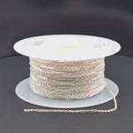 Load and play video in Gallery viewer, 1399SS. 925 Sterling Silver Cable Bar Chain