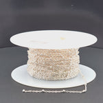 Load and play video in Gallery viewer, 1104SS. Sterling Silver Satellite Chain