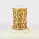 Load and play video in Gallery viewer, 1203GF. 14K Gold-Filled Tube Size Satellite Chain