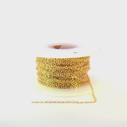 1318FGF. 14K Gold Filled Circle Link Chain