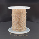 Load and play video in Gallery viewer, XM/1003/SP. 14k Gold Filled 1 Long &amp; 3 Sterling Silver Short Link Chain