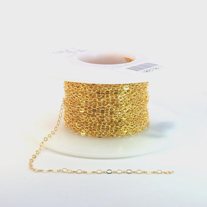 916FGF. 14K Gold Filled Cable Chain