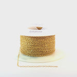 Load and play video in Gallery viewer, 1018GF. 14K Gold-Filled Smooth Cable Chain