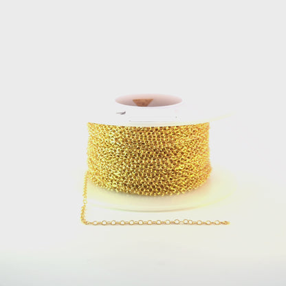 1218GF. 14K Gold Filled Cable Chain