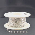Load and play video in Gallery viewer, V20DCSS. Sterling Silver Diamond Cut Circle Link