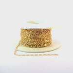 Load and play video in Gallery viewer, V187GF. 14k Gold Filled Diamond Cut Oval Link