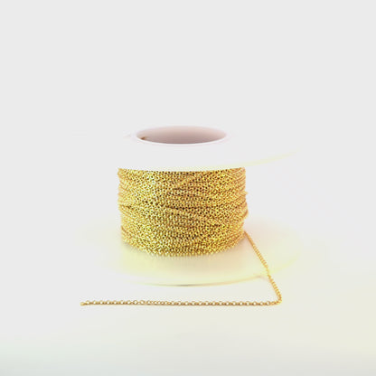 1132GF. 14K Gold Filled Cable Chain