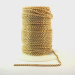 Load and play video in Gallery viewer, 461GF. 14k Yellow Gold Filled Smooth Box Link Chain