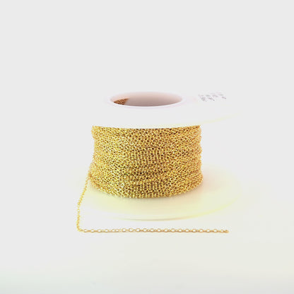 1025GF. 14K Gold-Filled Cable Chain