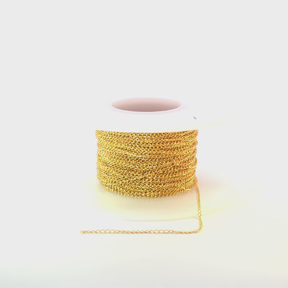 1120CGF. 14K Gold Filled Curb Link Chain