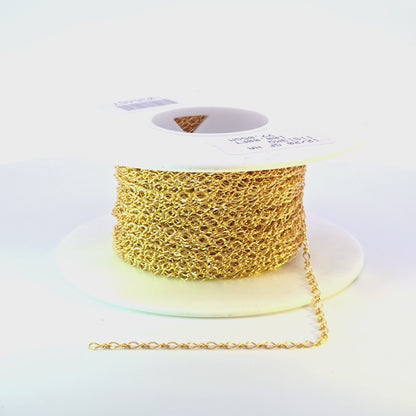 13MQGF. 14K Gold Filled Twisted Cable Chain