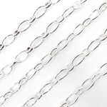 Load image into Gallery viewer, 925 Sterling Silver Oval Link Chain. V154SS
