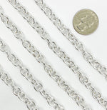 Load image into Gallery viewer, 925 Sterling Silver Oval Link Chain. Y63SS
