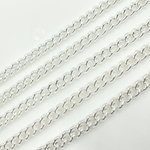 Load image into Gallery viewer, 925 Sterling Silver Smooth Curb Link Chain. Y5SS
