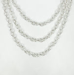 Load image into Gallery viewer, 925 Sterling Silver Oval Link Chain. Y63SS
