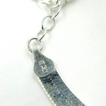 Load image into Gallery viewer, 925 Sterling Silver Herringbone 5.5mm Width Bracelet. HER1SSBracelet
