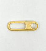 Load image into Gallery viewer, 925 Sterling Silver Matt Gold Plated Clasp. 266GPM
