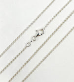 Load image into Gallery viewer, 925 Sterling Silver Rolo Round Link. 12Necklace
