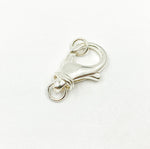 Load image into Gallery viewer, 925 Sterling Silver Round Clasp 23x11mm
