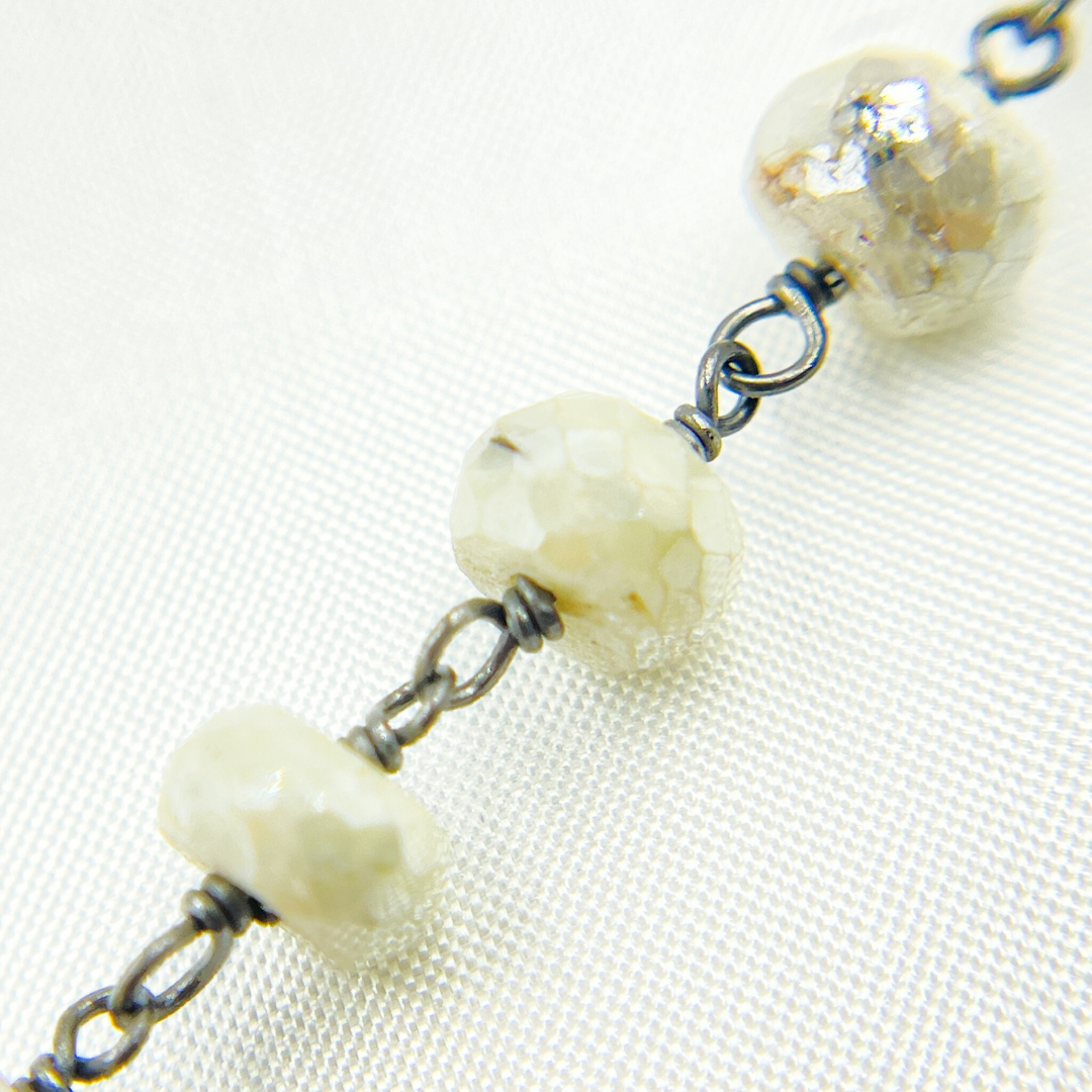 Coated Silverite Oxidized Wire Chain.