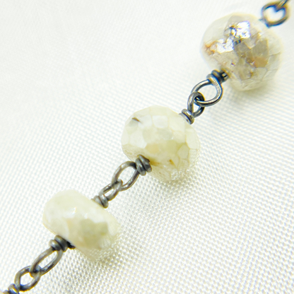 Coated Silverite Oxidized Wire Chain.