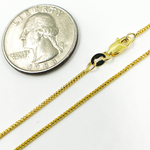 Load image into Gallery viewer, 030FRDTL426. 14K Solid Gold Wheat Chain
