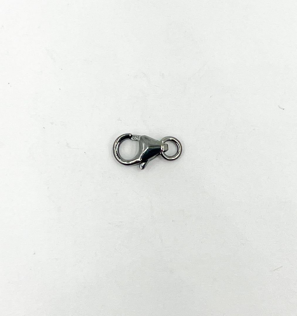 0925NTC1WRBR. 8mm Black Rhodium Trigger Claps