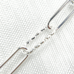 Load image into Gallery viewer, 925 Sterling Silver Paperclip Link Chain. V31SS
