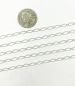 Load image into Gallery viewer, 925 Sterling Silver Twisted Oval &amp; Round Link Chain. 790TWSS
