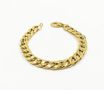 Load image into Gallery viewer, 14k Gold Curb Bracelet. 14K Solid Gold Curb Bracelet
