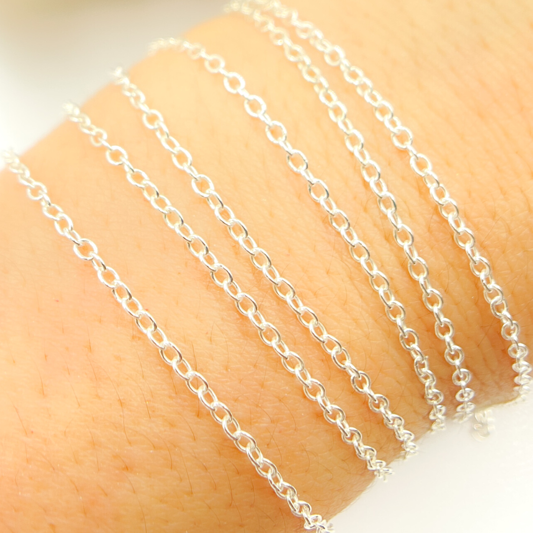 925 Sterling Silver Cable Chain