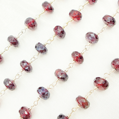 Coated Garnet Wire Chain