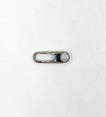 Load image into Gallery viewer, Black Rhodium Shiny 925 Sterling Silver Shiny  Clasp 15x5mm. 1356BRS
