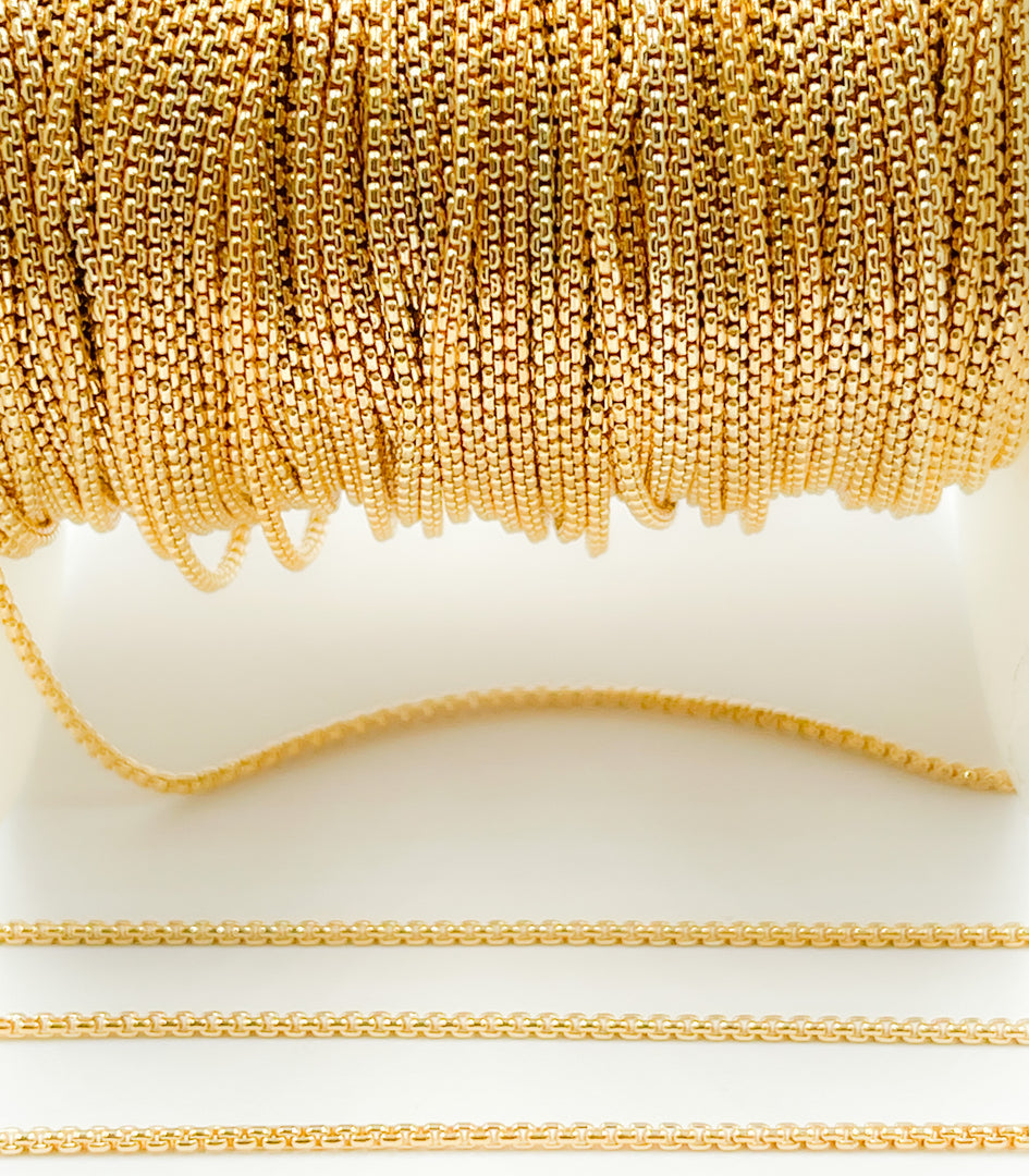 14k Gold Filled Box Chain. 774GF