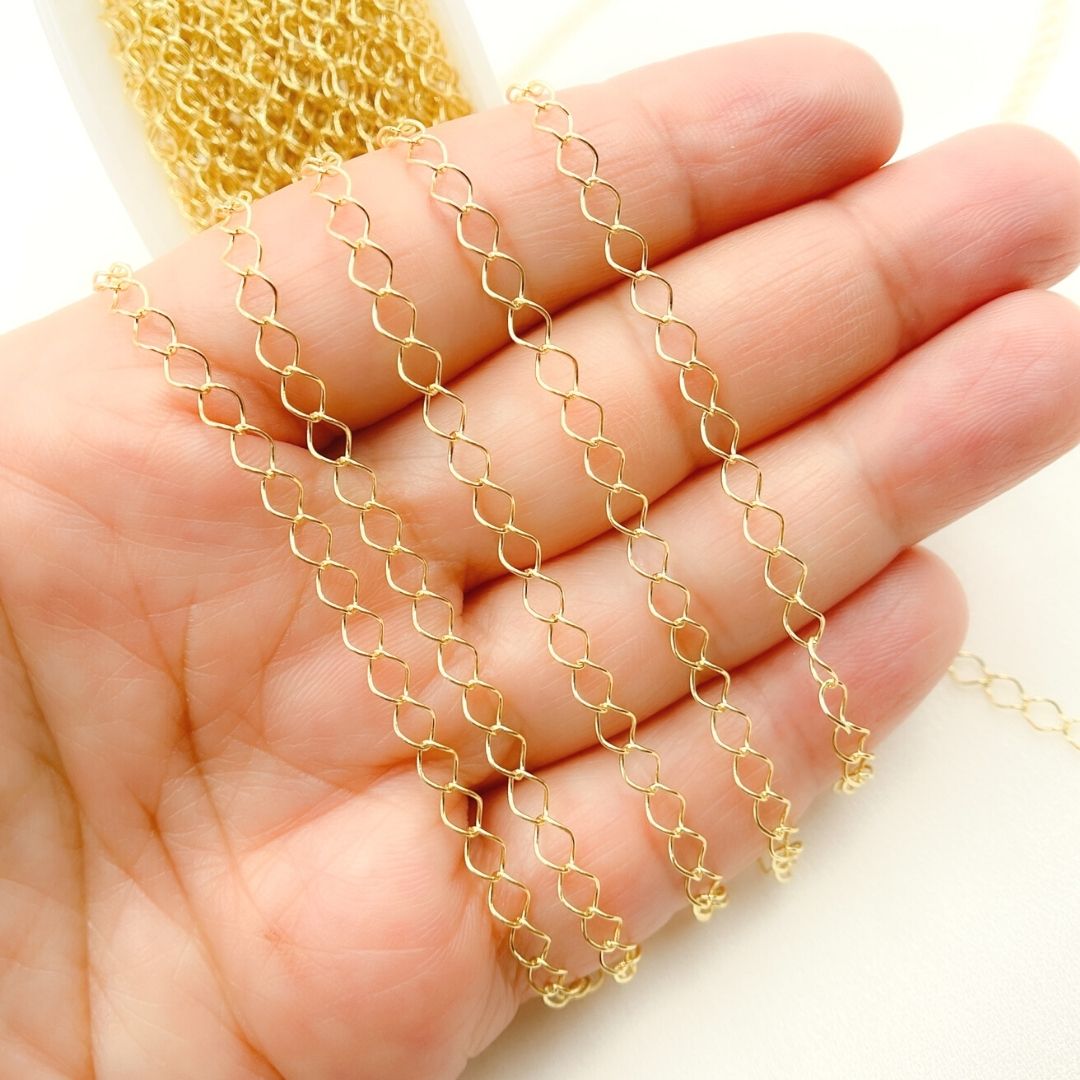 040G4LGbyFt. 14k Solid Gold Extender Chain