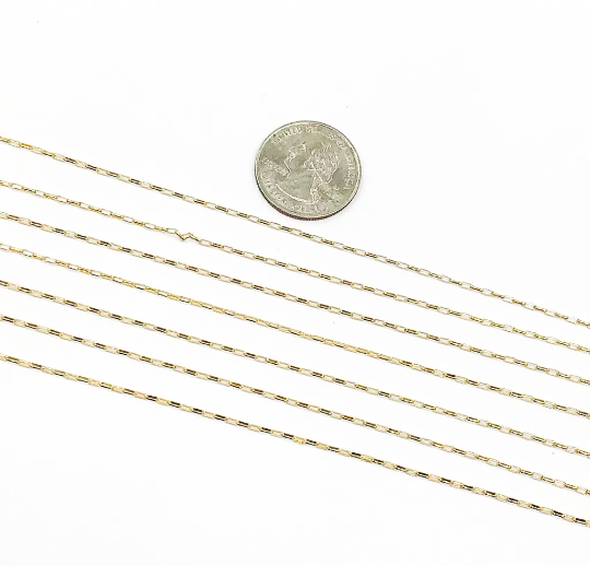 14k Gold Filled Box Chain. 1217GF